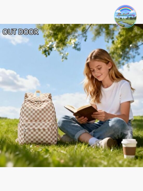 Laptop Backpack for School Girls Middle High Elementary College Large Capacity